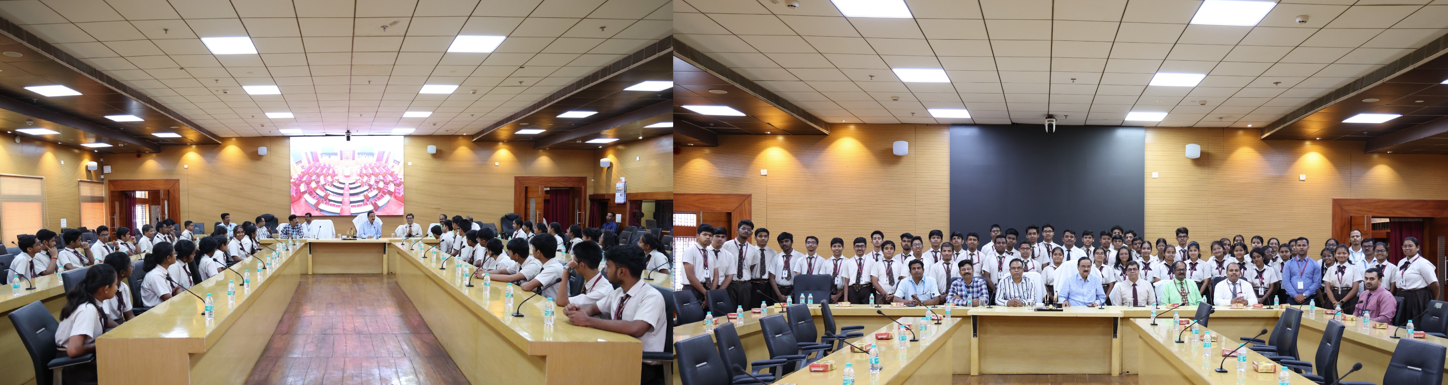 Visit of the students of the Aditya Birla Public School, Bhubaneswar t...